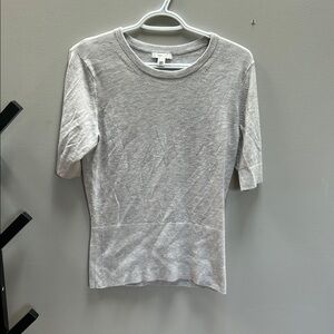 RW&CO. Light Gray Knit Top